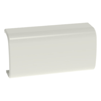 Unión Recta para Canaleta / Diseño Bisagra Monopieza / ABS UL94V-0 / Blanco Mate / 180º / 0 a 50ºC