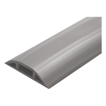 Canaleta flexible para piso / PVC autoextinguible / 25 m / 305 mm² / -20°C a +80°C / 100 kg carga / 82 ft