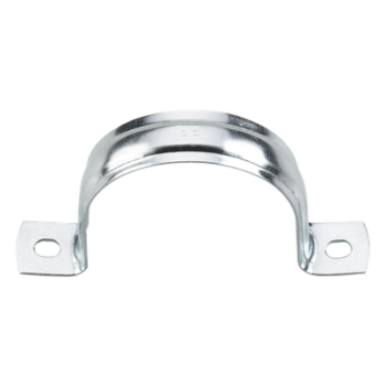 Abrazadera Omega / Conduit 1 1/2" (38 mm) / Acero 0.9-1.2 mm / Carga 30 kg / Cincado 5 micras