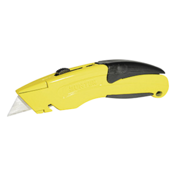 Navaja multiusos curva / Grip antideslizante / 7 pulgadas / Almacena 6 navajas / Corte de fleje integrado