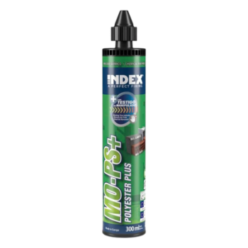 Resina de Poliéster sin Estireno / 300 ml / Cargas Medias-Altas / Hormigón No Fisurado y Mampostería / M8-M24 / -40°C a +80°C / Interior y Exterior