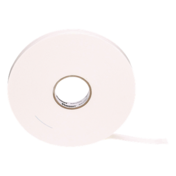 Cinta Doble Cara / Espuma Acrílica / 19.1 mm Ancho / 65.5 m Longitud / 0.8 mm Espesor / 0 a 60°C Operación