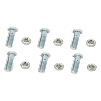 Tornillería de Torre / Acero Inoxidable 3/8" x 2" / 6 Piezas / Compatibilidad STZ35G-STZ45G