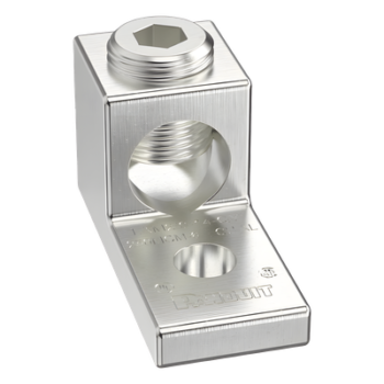 Terminal Mecánico de Aluminio / Cable 14 - 2/0 AWG / Orificio 1/4" / 600 V / 90 °C / UL-CSA
