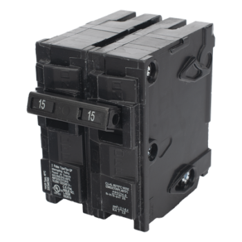 Interruptor Termomagnético Enchufable / 2 Polos / 15 A / 120/240 V AC / 10 kA / UL 489