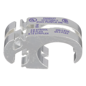 Conector de Compresión / Derivaciones Múltiples / 250 Kcmil a 2 AWG / Acero Inoxidable / 600 V / Diseño Ranurado