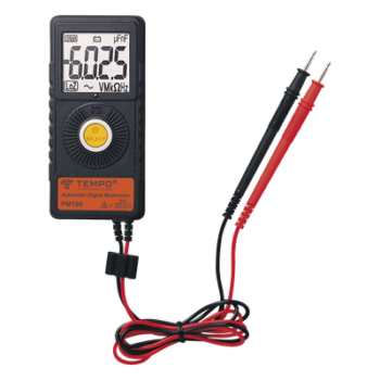 Multímetro Digital / 6000 Cuentas / Detección Automática de Voltaje / CAT-III 300V / CAT-II 450V / Diseño de Bolsillo