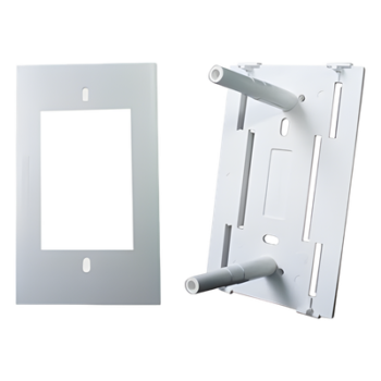 Tapa universal y soporte / ABS auto-extinguible / Aluminio anodizado / -20°C a 120°C / 0.070 kg