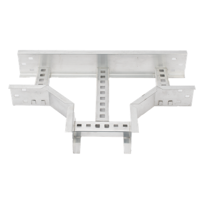 Derivación T Horizontal / Perfil Z / Peralte 3 1/4" / Ancho 6" / Radio de Curvatura 8" / Aluminio de Alta Resistencia / Normas NEMA-VE1, NEMA-VE2, NMX-J-511-ANCE