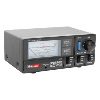 Wattmetro / 1.8-200 MHz y 140-525 MHz / 4 Escalas 5W-400W / Medición SWR / Conectores UHF PL-259