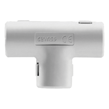 Unión en T para Tubería Rígida / PVC Auto-extinguible / Libre de Halógenos / 16 mm / -5°C a 60°C