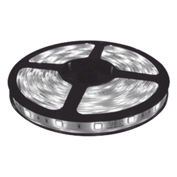 Tira Led de 5 m / Color Blanco / Uso Exterior / Potencia 22 W / 900 lm/ 12 V CD / IP 65.