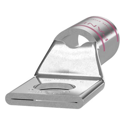 Zapata de Compresión / Calibre 1/0 AWG / Orificio 3/8" (9.5 mm) / Tambor Estándar con Mirilla / 1 Pieza