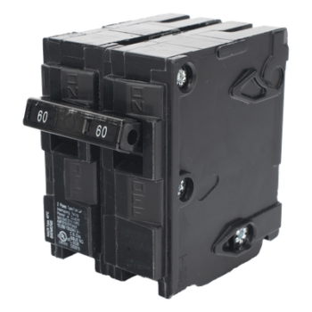 Interruptor Automático Enchufable / 2 Polos / 60 A / 240 VCA / Capacidad Interruptiva 10 kA / UL 489
