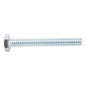 Tornillo Máquina / Grado 2 / 1/4" (6.4 mm) / 2" (50 mm) / Rosca Parcial / Galvanizado Electrolítico