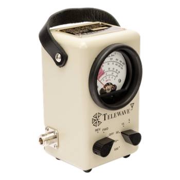 Wattmetro para Radiofrecuencia / 20-1000 MHz / 5-500 W / 6% Exactitud / Conectores N