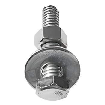 Tornillo Hexagonal / Grado 8.8 / 5/16" x 2 1/2" / Acero Aleado / Rosca Métrica ISO 68-1 / Acabado Galvanizado