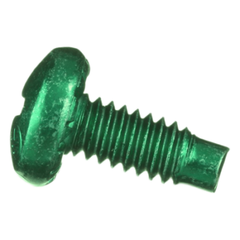 Tornillo de Unión a Tierra para Rack / #12-24 / 1/2 Pulgada / Cabeza Combinada PH3/Ranura / Acero Galvanizado / RoHS / Bolsa 100 Piezas