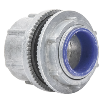 Conector Hub para Conduit / Pared Gruesa 1/2" (13 mm) / Hermeticidad NEMA 4 / IP66 / Continuidad de Tierra Estriada / UL 514B