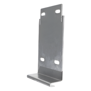 Placa de Salida a Tubo / Vertical / 66 mm / Acabado Galvanizado Electro-Zinc