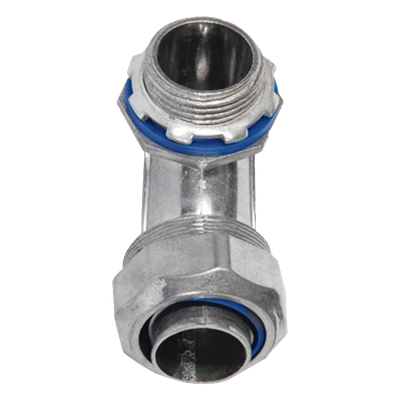 Conector Curvo para Tubo Liquidtight / 1 1/2" (38 mm) / Acabado Bruñido / NEMA FB-1 / UL 514B