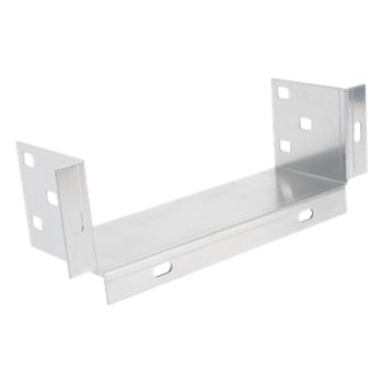 Conector de Escalera Portacables / Aluminio / Peralte 3 1/4" / Ancho 9" / Tornillería Incluida