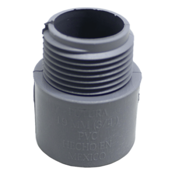 Conector Conduit Cédula 40 / 2" (50.8 mm) / PVC Sin Plastificante / Unión Cementar Hermética / UL 651 / 60°C