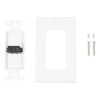 Placa de Pared / 1 Puerto HDMI Hembra-Hembra / Montaje Vertical / 70 x 115 mm / 2.75' x 4.52'