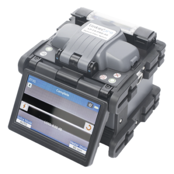 Fusionadora de Fibra Óptica / Alineación por Núcleo / 6 Motores / Empalme 7 s / Pantalla Táctil 5 Pulgadas / 200 Empalmes por Carga
