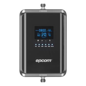 Amplificador de Señal Celular / 5G Pentabanda / 1000 m² (10763.9 ft²) / 70 dB Ganancia / VoLTE / Múltiples Operadores