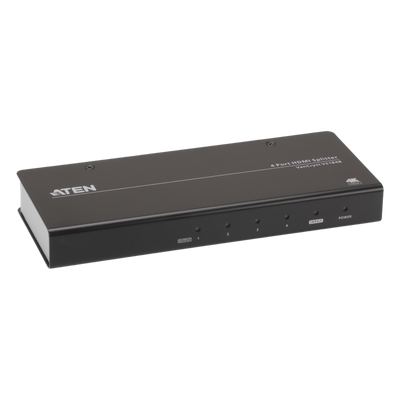 Splitter HDMI / 1 Entrada x 4 Salidas / True 4K @ 60 Hz / HDCP 2.2 / HDR 4:4:4 / 18 Gbps / EDID Expert™