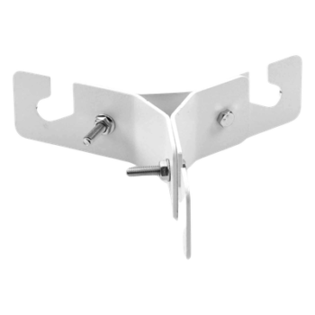 Bracket para Mástil / Retenida / Acero / 1 a 2 Pulgadas (25.4 a 50.8 mm) / Exterior / Pintura Electrostática