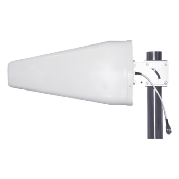 Antena Direccional Logarítmica / 11 dBi / 5G/4G/3G / 698-960 MHz / 1710-2700 MHz / Conector N Hembra / Montaje Poste o Pared