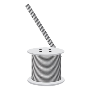 Cable de Retenida de Acero / 7 Hilos Trenzados / 3/8" / Carga de Ruptura 4900 kg / Galvanizado Clase A / Precio por Metro