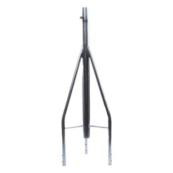 Tramo de Remate para Torre / Tubo Central 2' Calibre 18 / 3 Opresores para Pararrayo / Galvanizado por Inmersión en Caliente / Compatible con STZ-30G