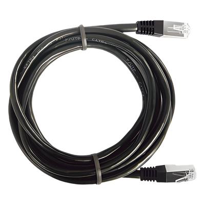 Cable de Parcheo / FTP Cat6 / 1.0m (3.28 ft) / 26 AWG / Blindado / Negro