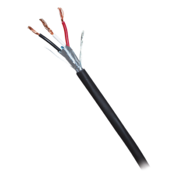 Caja de 305 Metros (1000 Pies) de Cable Blindado de 3 x 18 AWG Blindado Negro