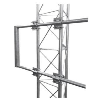Brazo para Torre / Acero ASTM A-36 / Galvanizado en Caliente / Tubo 2" Ced 30 / Largo 170 cm (5.6 ft) / Ajustable 30 a 100 cm (11.8 a 39.4 ft)