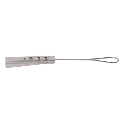 Remate Tipo Grapa / Acero Inoxidable / Tensión >600N / Sin Herramientas / Cable Drop Plano