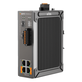 Switch Industrial Administrable / 4 Puertos PoE Gigabit / 2 SFP 2.5Gbps / PoE 120W / -40℃ a 75℃ (-40℉ a 167℉) / Sin Ventiladores