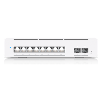 Switch PoE++ Capa 3 / 8 Puertos 10GbE / 2 Puertos SFP+ / PoE 155 W / Etherlighting™ / 200 Gbps