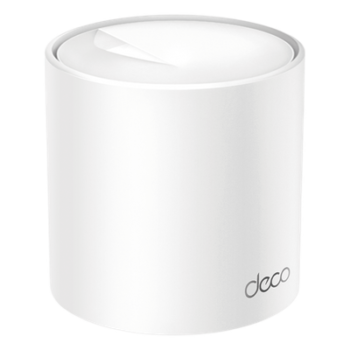 Router MESH Wi-Fi 6 / AX1500 Mbps / Doble Banda / 2 Puertos Gigabit WAN/LAN / 2 Antenas Internas / App Deco