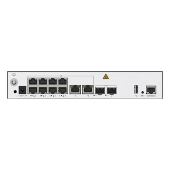 Controladora de Puntos de Acceso / 10 puertos Gigabit / 2 puertos 10GE SFP+ / Hotspot 2.0 / Roaming Capa 2 y 3 / Rendimiento 10 Gbps / 256 APs / 2048 Clientes
