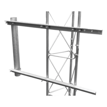 Brazo para Torre Arriostrada / Acero ASTM A36 / Ø 3' Cal. 16 / Ángulos 89.5 cm / Galvanizado por Inmersión / Compatibilidad STZ30G/35G/45G