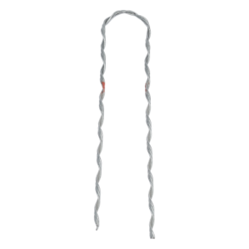 Remate Preformado para Fibra Óptica / Span 100 m (328.1 ft) / Mensajero Acero Φ 3.6 mm / Tensión 3386 kg / Pierna Dispareja
