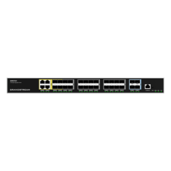 Switch de Agregación Capa 3 / 120 Gbps Throughput / 4 Puertos 10G SFP+ / Stacking 4 Unidades / Enrutamiento OSPF-BGP / 4k VLANs