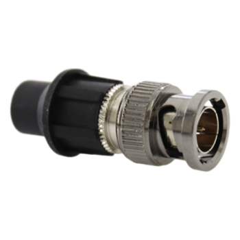Conector BNC Macho / 75Ω / RG6-RG59-RG178 / CaP System / 27 mm / 1080p HD