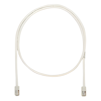 Cable de Parcheo UTP / Cat 5e / 24 AWG / 3.05 m (10 ft) / RJ45 Modular / Blanco Mate