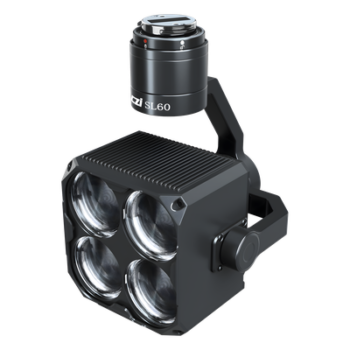 Lámpara Estroboscópica para Drones / 90W / 4 Colores RGBY / Ángulo 17° / 800 g / PSDK DJI