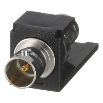 Módulo Acoplador Coaxial BNC / 75 Ohms / Mini-Com / 10-250 MHz / Negro